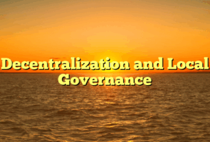 Decentralization and Local Governance