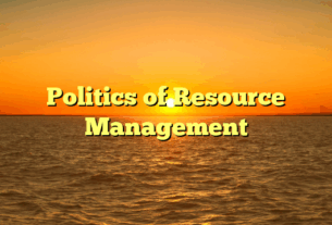 Politics of Resource Management