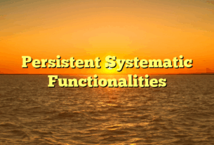 Persistent Systematic Functionalities