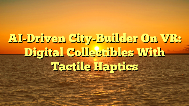 AI-Driven City-Builder On VR: Digital Collectibles With Tactile Haptics