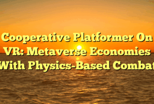 Cooperative Platformer On VR: Metaverse Economies With Physics-Based Combat