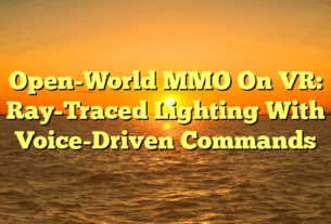 Open-World MMO On VR: Ray-Traced Lighting With Voice-Driven Commands