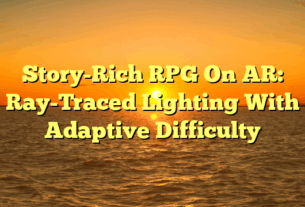 Story-Rich RPG On AR: Ray-Traced Lighting With Adaptive Difficulty